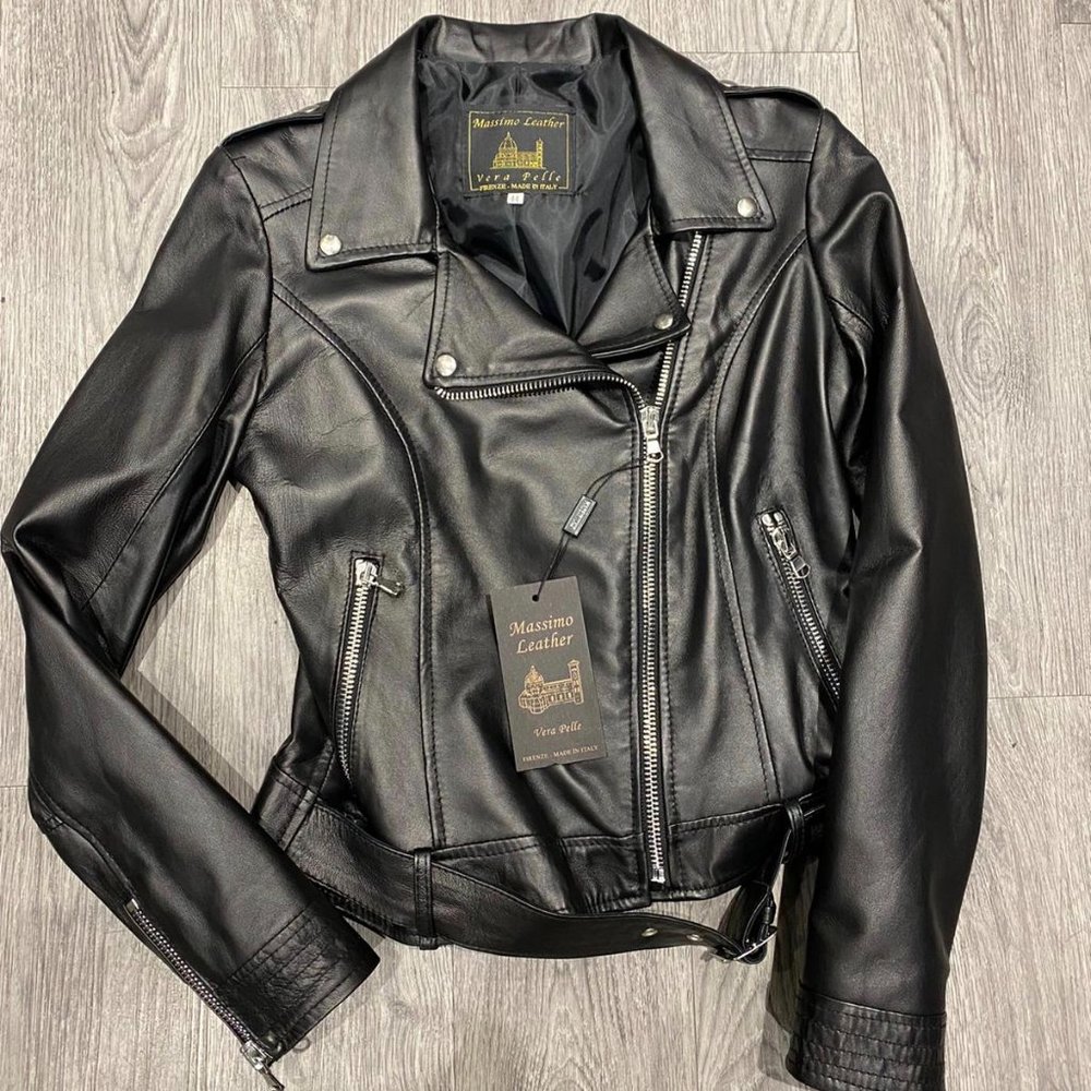 BIKER LEATHER JACKET